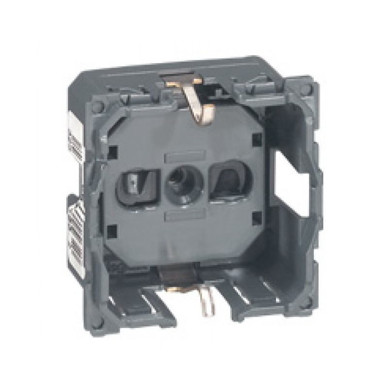 Legrand Base Presa Schuko Con Anello Tirante - Bianca, 16A 230V, Per Cavo 3x2,5 Mm²
