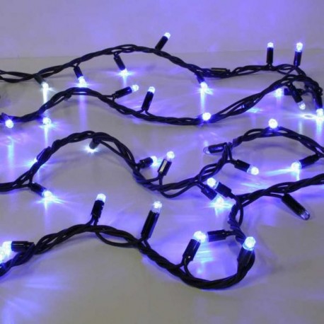 Guirlande de Noël LED 230V - Bleu - 20m