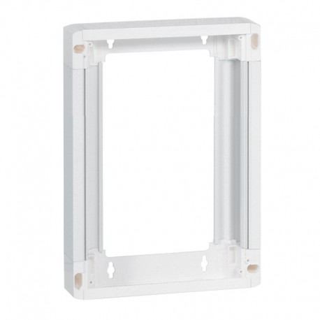 Rehausse pour coffret Drivia 13 modules 2 rangées - Blanc RAL