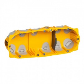 Boite d'encastrement Batibox Energy - 3 postes - Prof 50mm