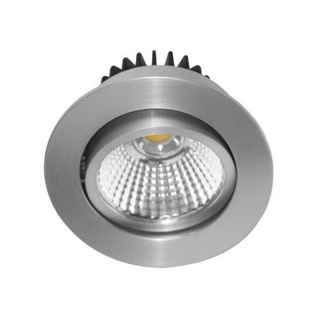 Spot encastré rond AL1014RD led - 3000k - Aluminium