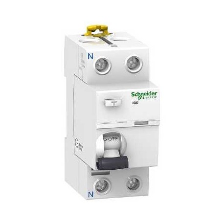 Interrupteur différentiel ilD K 2P non auxiliarisable - 40A - 300mA