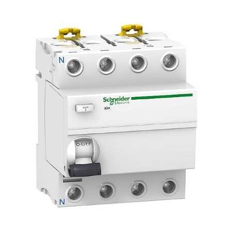 Interrupteur différentiel ilD K 4P non auxiliarisable - 40A - 300mA