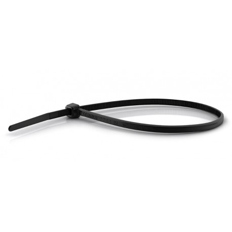 Sachet de 200 colliers U22 noir résistant UV - U61X - 2.5 x 190mm