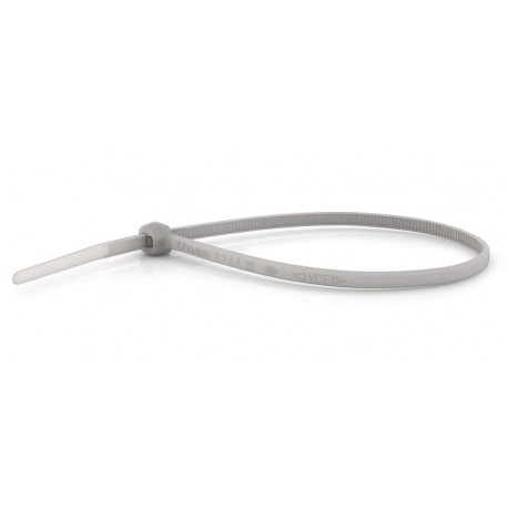 Sachet de 100 colliers de câblage couleur naturelle - U60X - 4.8 x 370mm