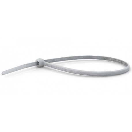 Sachet de 100 colliers de câblage gris - U60X - 4.8 x 287mm