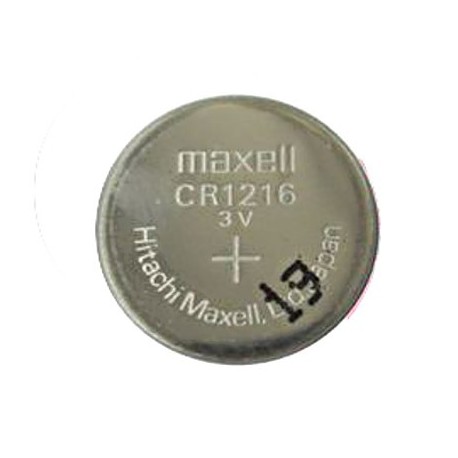 Pile bouton lithium CR1216