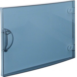 Porte transparente pour coffret en saillie Gamma 18 modules - 1 rangée