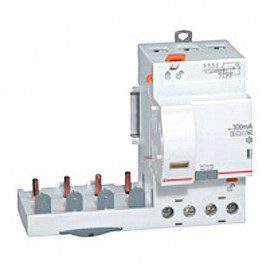 Bloc différentiel adaptable DX3 4P - Type AC - 40A 