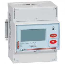 Compteur d'énergie triphasé à raccordement direct - 63A -