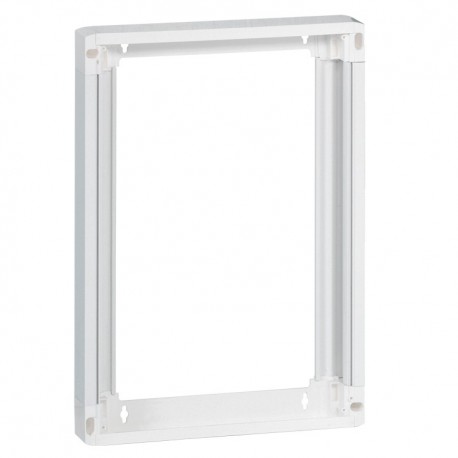 Rehausse pour coffret Drivia 18 modules 3 rangées - Blanc RAL