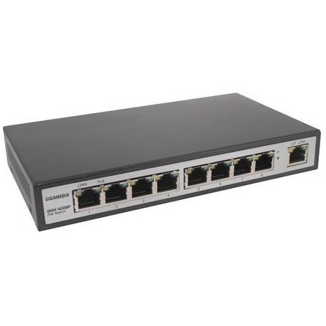 Switch 9 ports dont 8 ports PoE - Non administrable