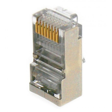 Connecteurs RJ45 - 8 contacts - STP Cat. 5e - Lot de 10