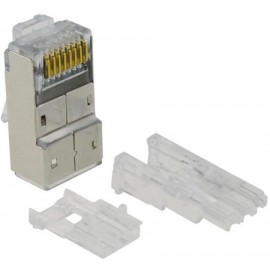 Connecteurs RJ45 - 8 contacts - STP Cat. 6 - Lot de 10