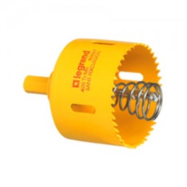 Scie cloche cloisons sèches - Diamètre 67mm - Avec ressort