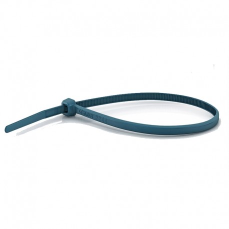 Sachet de 100 colliers bleus détectables rayons X - U62X - 4.8 x 287mm