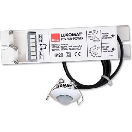 Détecteur de mouvement Luxomat miniature PD9-M-1C-FP blanc