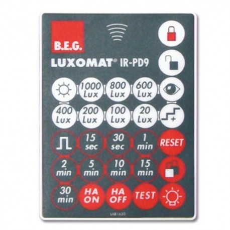 Télécommande Luxomat IR-PD9