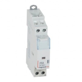 Contacteur de puissance bobine 230 V~ 2P - 250 V~ 25 A - 2F - 1 module