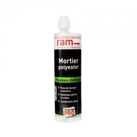 Cartouche de mortier polyester 300 ml + 1 canule