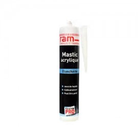 Cartouche mastic acrylique - 300ml - Ram