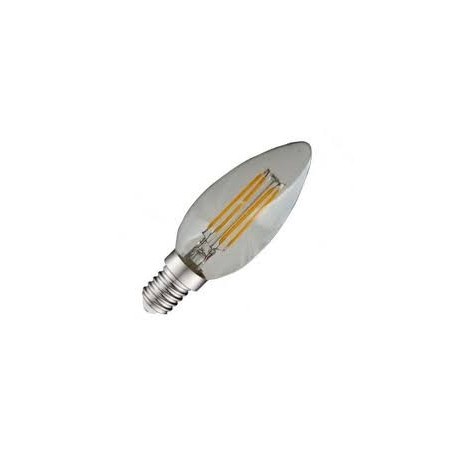 Ampoule flamme filament LED COB E14 - 4W - 2700 K