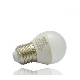 Ampoule dépolie bulbe LED E27 - 3W - 3000 K - blister 