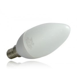 Ampoule flamme dépolie LED E14 - 4W - 6000 K - 350 lm - Non dimmable