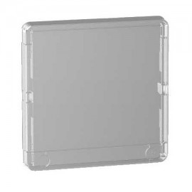 Porte Styl transparente pour coffret de communication grade 2 Resi9 - 13 modules