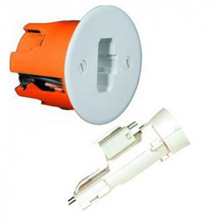 Point de centre DCL pour cloison sèche - XL Pro - Ø 67mm - Système d'arrimage - Intégré à l'axe