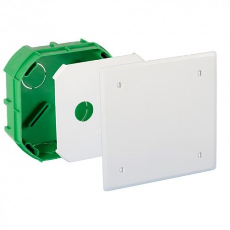 Boite de dérivation en encastré - Murs maçonnés - XL Pro - 100x100x40mm
