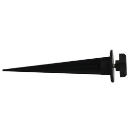 Piquet de fixation - Noir