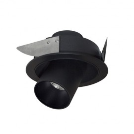 Spot semi-encastré - FILI LED - 10W - 3000 K - Noir mat