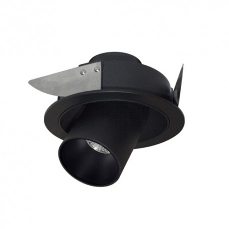 Spot semi-encastré - FILI LED - 10W - 3000 K - Noir mat