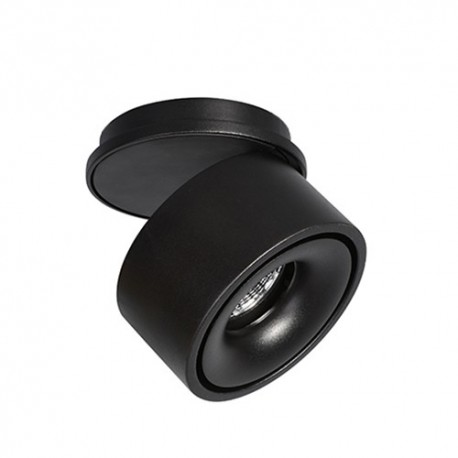 Plafonnier - Clic LED -13W - Noir mat