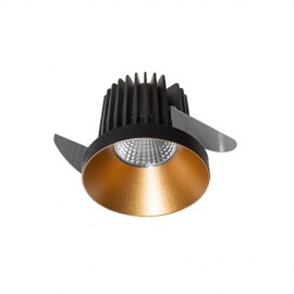 Spot encastré - Syla LED - 10W - 3000 K - Dimmable - Noir et doré