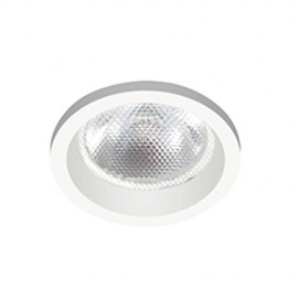 Spot encastré rond fixe - Spoti LED - 4,5W - 4000 K - Blanc mat