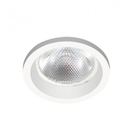 Spot encastré rond fixe - Spoti LED - 4,5W - 3000 K - Blanc mat
