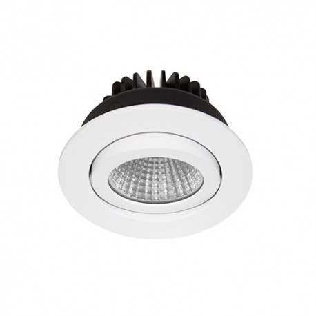 Spot encastré - Alis 1014R - 9W - 4000 K - Blanc mat