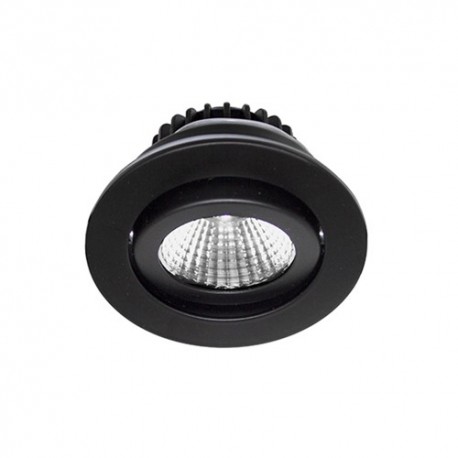 Spot encastré - Alis 1014RDX - 9W - 4000 K - Noir mat