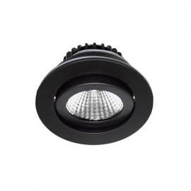 Spot encastré - Alis 1014R - 9W - 3000 K - Noir mat