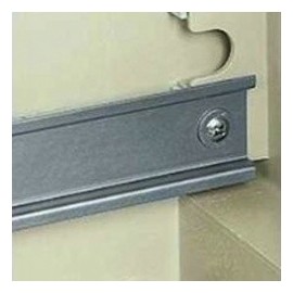 Accessoire pour coffret étanche Thalassa - Rail DIN symétrique Longueur 380mm - Pour coffret étanche Thalassa H 647 x L 436mm