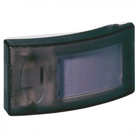 Bouton poussoir étanche Salsa - Avec porte-étiquette - IP30