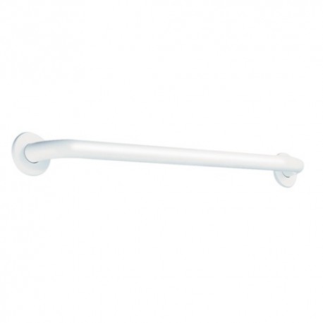 Barre de maintien droite BASIC Delabie - Ø 32 mm - 600 mm - Blanc