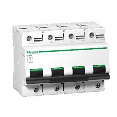 Disjoncteur 100 A - C120N - 4P - Courbe D - 10 kA
