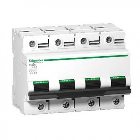 Disjoncteur 125 A - C120N - 4P - Courbe D - 10 kA
