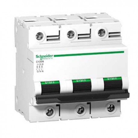 Disjoncteur 100 A - C120N - 3P - Courbe C - 10 kA