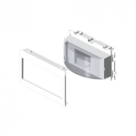 Adaptateur pour boîtier mural modulaire - Double - Din