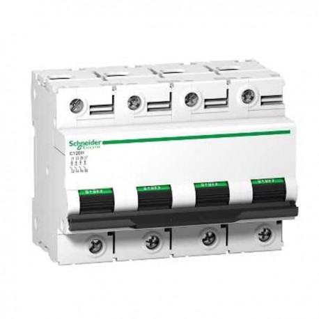 Disjoncteur 100 A - C120H - 4P - Courbe B - 15 kA