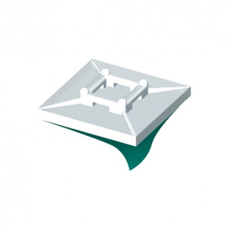 Embase adhésive - U60X - 30x30 mm